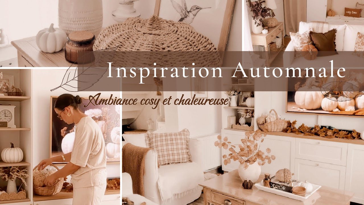 🍁 Idées déco automne 2025 l transformer votre intérieur & mood cosy 🍂 l 