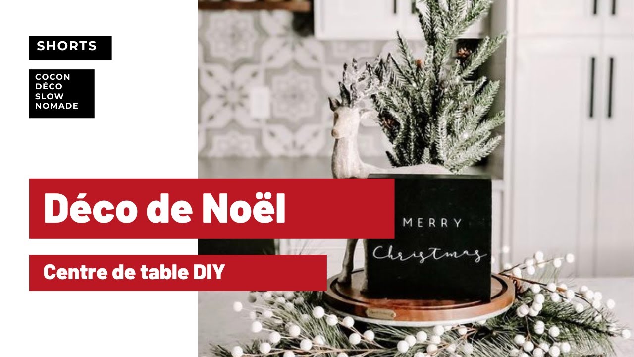 Un centre de table pour Noël 2/2