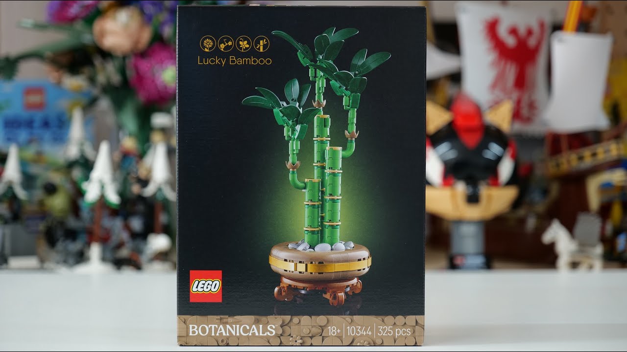 LEGO Botanicals 10344 Lucky Bamboo - LEGO Speed Build Review