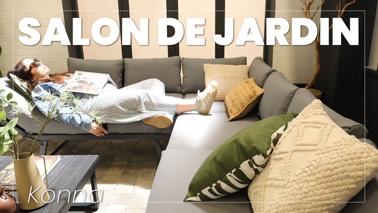 Salon de jardin petit prix - 5 places - Best mobilier