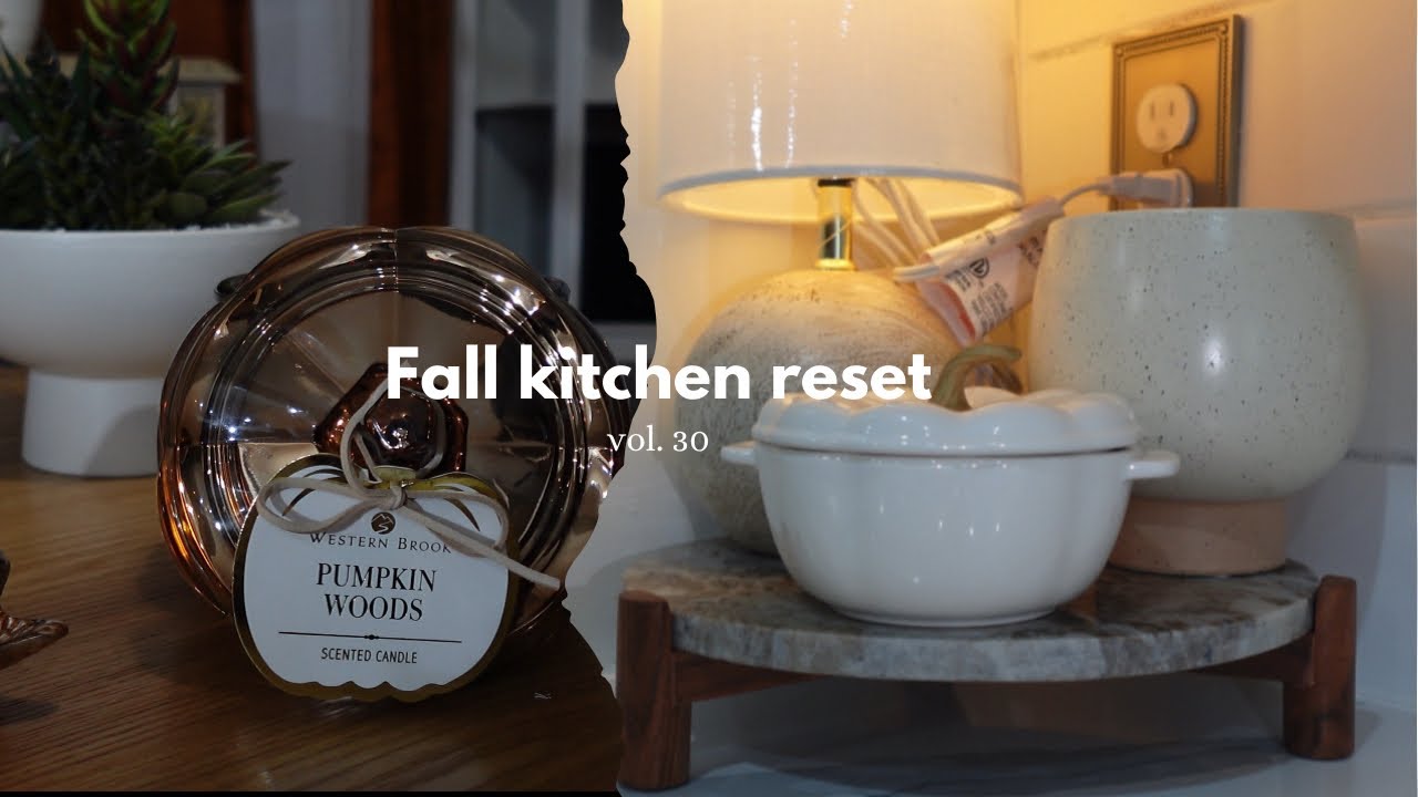 Idées déco cuisine automne 🍁 | Cozy Kitchen Fall Decor Inspiration 2025