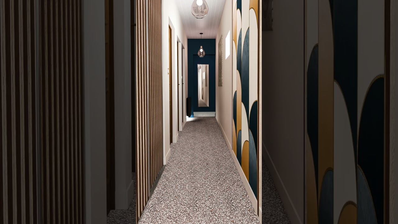 1 couloir, 5 styles déco