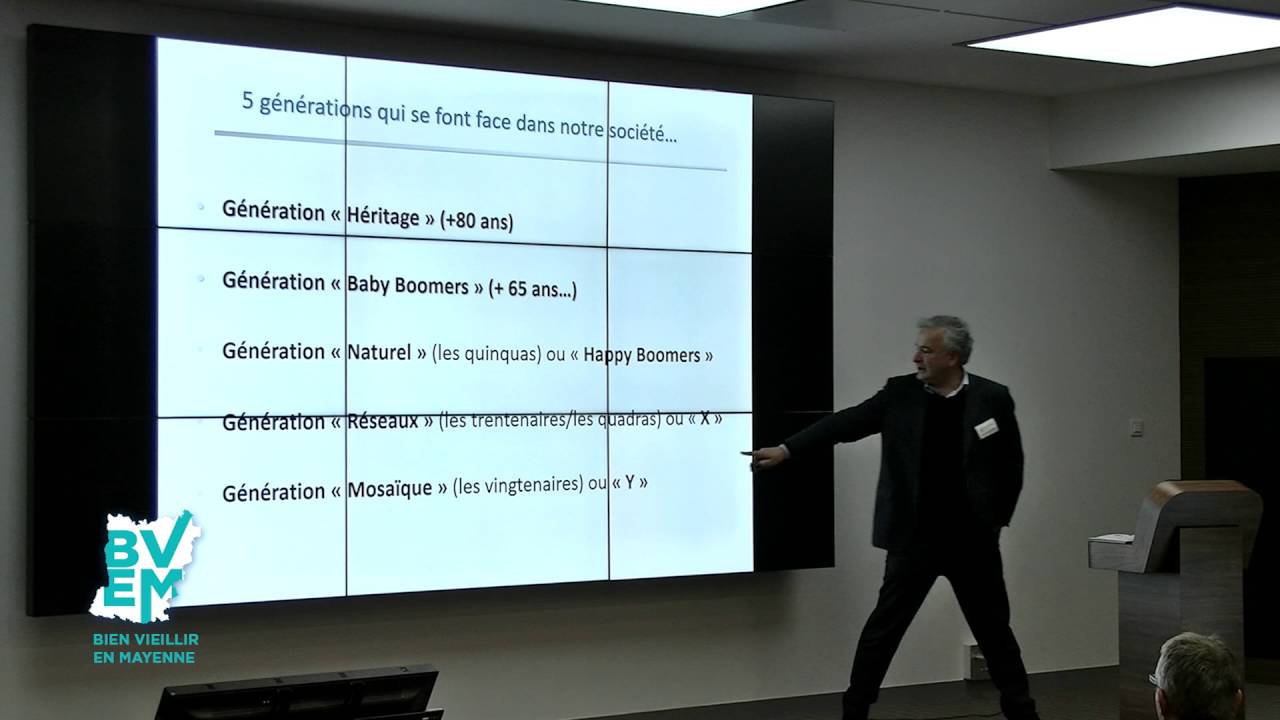 Intergénérationnel : la force de tous les âges - Conférence du 28 avril 2016