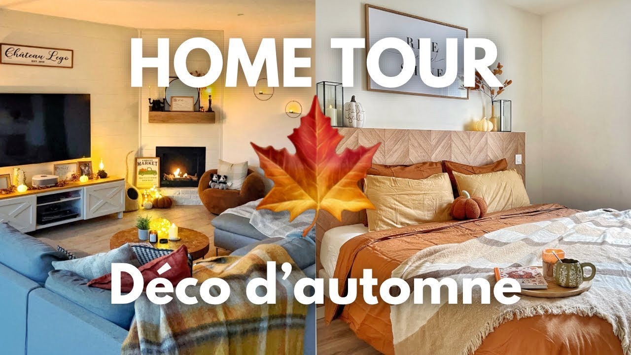 HOME TOUR DECO AUTOMNE 2022 | Idées déco, DIY facile… (Action, Maisons du Monde, Loberon, H&M Home…)