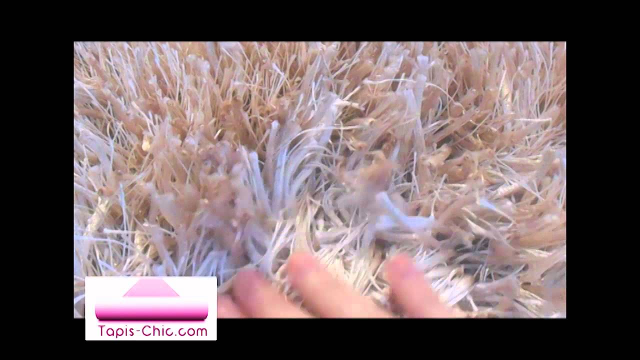 Tapis Shaggy bronze d'Esprit Home par Tapis Chic