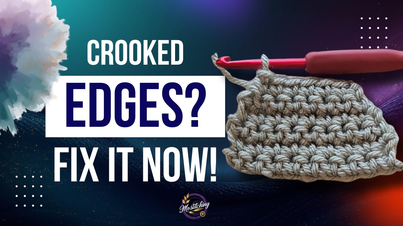 👉 Why Your Crochet Edges Are Crooked (and How to Fix It FAST)