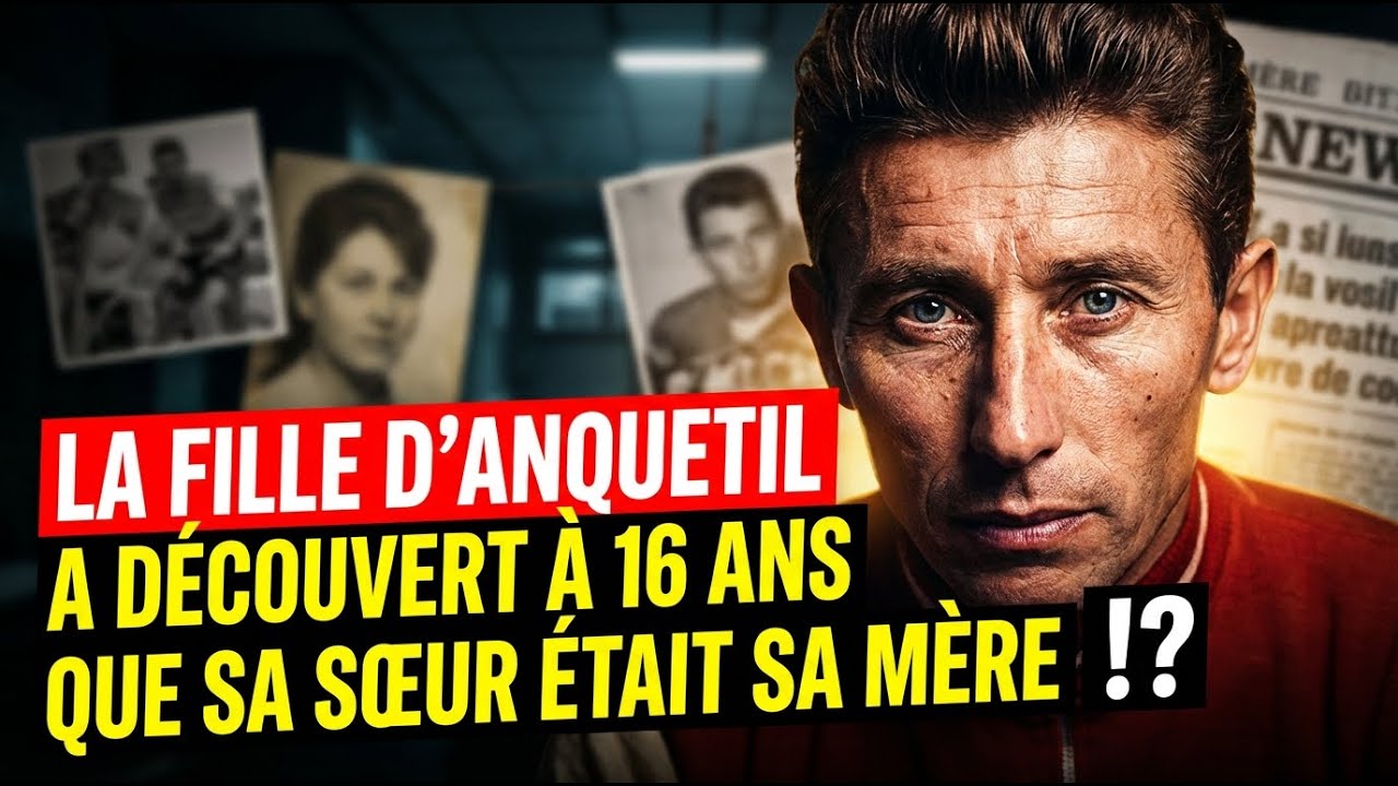 LA FILLE D’ANQUETIL A DÉCOUVERT À 16 ANS QUE SA SŒUR ÉTAIT SA MÈRE