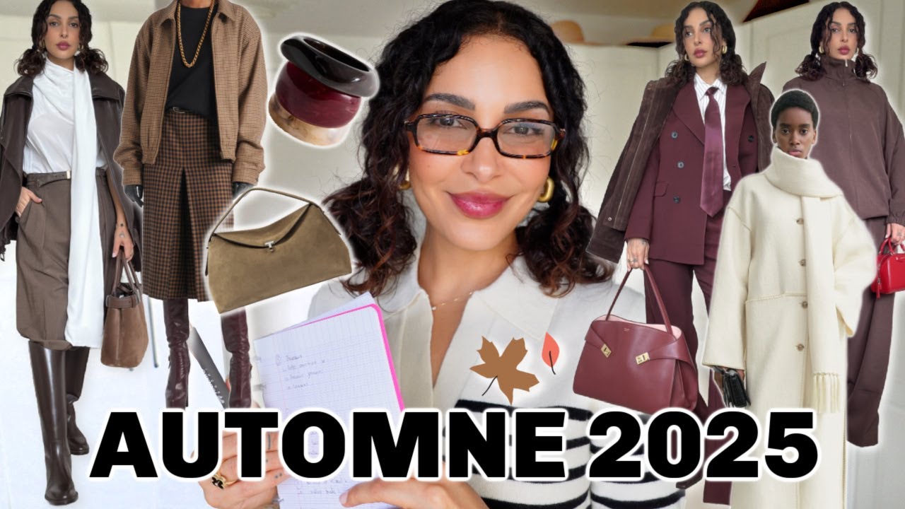 AUTOMNE 2025 : Les tendances mode portables !