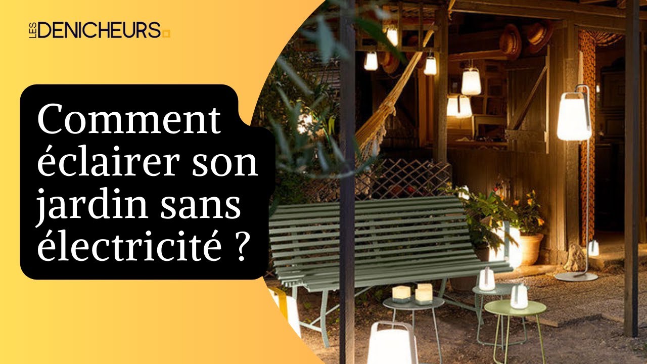 💡 Éclairer son balcon ou jardin sans électricité : voici nos conseils ! 🏡
