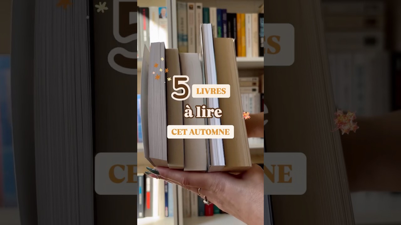 Idées lectures pour l’automne : 5 livres à lire pour se mettre dans l’ambiance !
