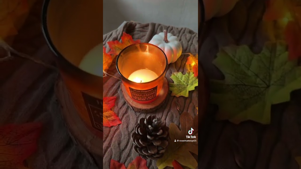 Automne 🍂 🍁cocooning. #automne #automne2023 #deco #lookdéco #cocooning #feuillesautomne #decor