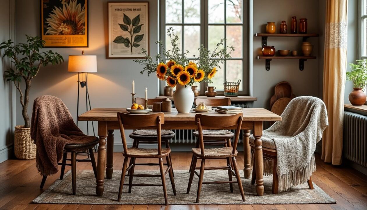 découvrez des inspirations déco vintage et cottage pour un automne chaleureux avec ikea, action et maisons du monde. transformez votre intérieur en un havre de douceur et de charme saisonnier.