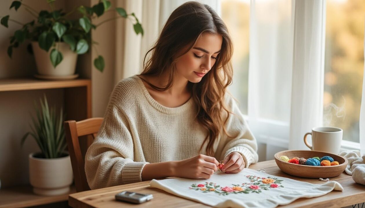 découvrez comment apprendre la broderie peut être une méthode efficace pour réduire le stress et l'anxiété, en apportant détente, concentration et bien-être au quotidien.