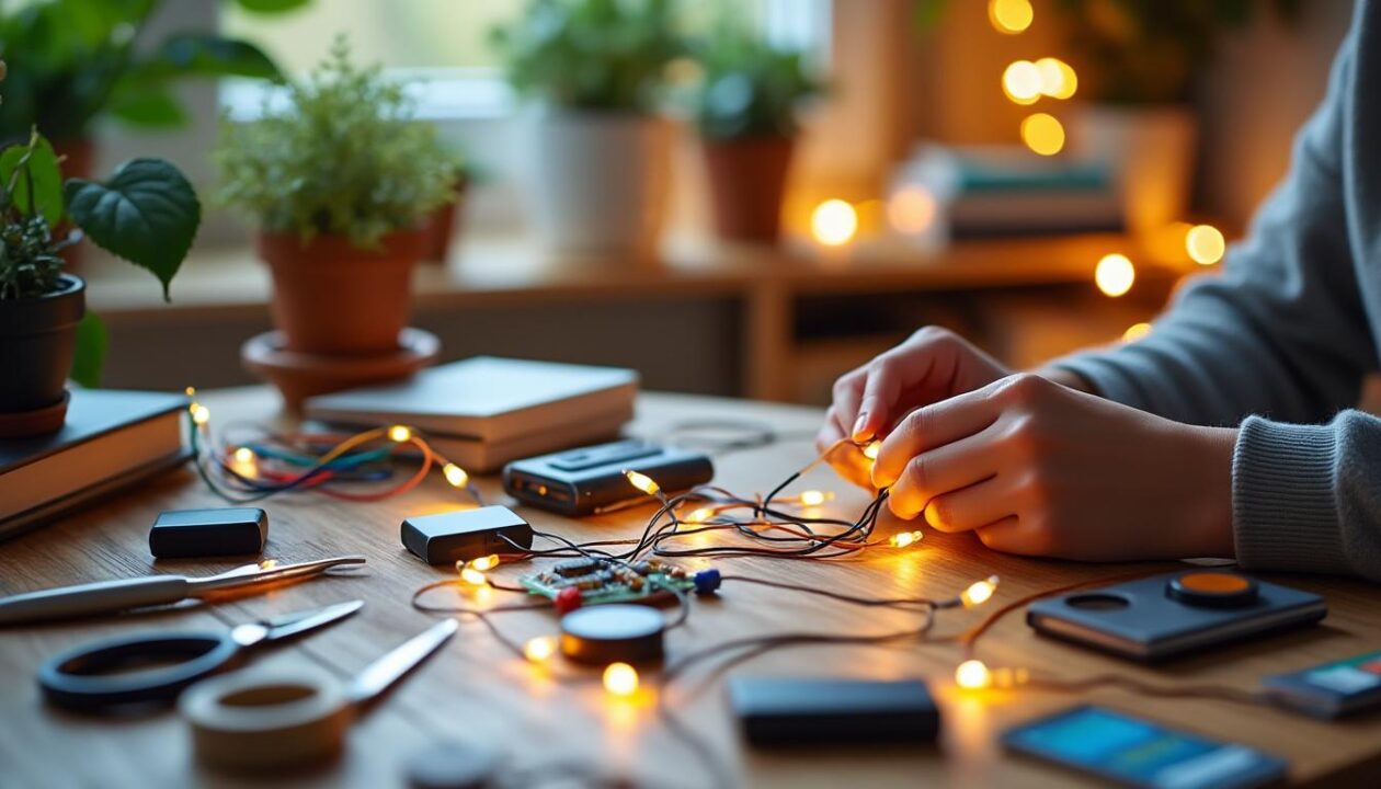 apprenez à créer facilement votre guirlande lumineuse personnalisée grâce à notre guide étape par étape, pour décorer votre intérieur avec style et originalité.