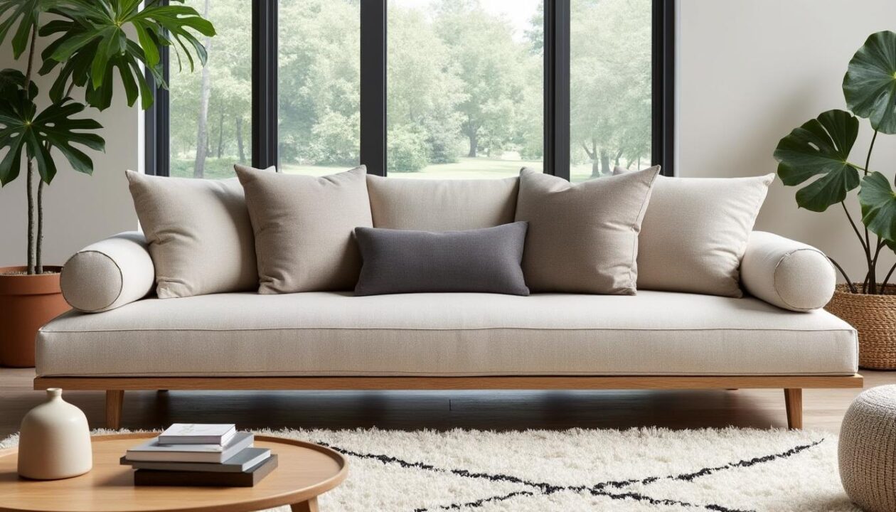 découvrez la technique 3-2-1 pour agencer vos coussins comme un professionnel de la décoration et donnez un coup de neuf à votre intérieur avec truc mania.