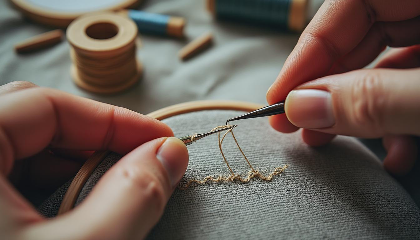 découvrez les causes courantes de casse du fil en broderie et apprenez des astuces pratiques pour y remédier afin d'améliorer la qualité de vos créations.