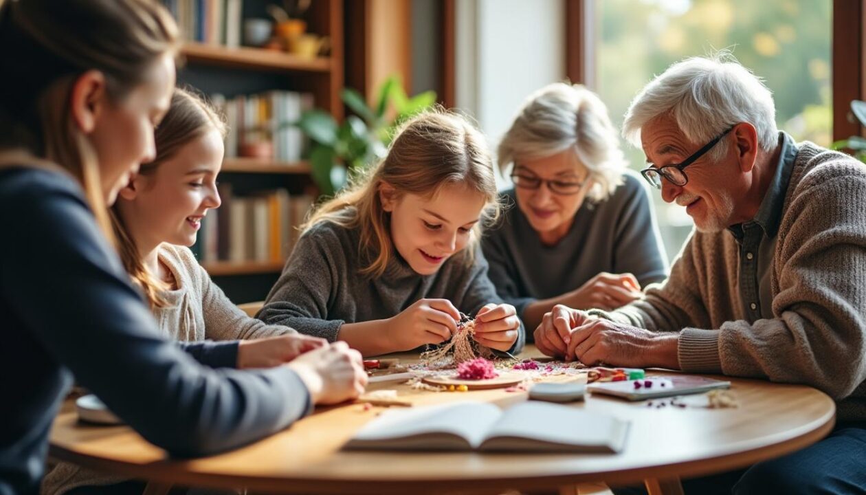 découvrez l'atelier intergénérationnel « entremel’âge », un espace unique de partage et d'échange qui crée des liens forts entre les générations.