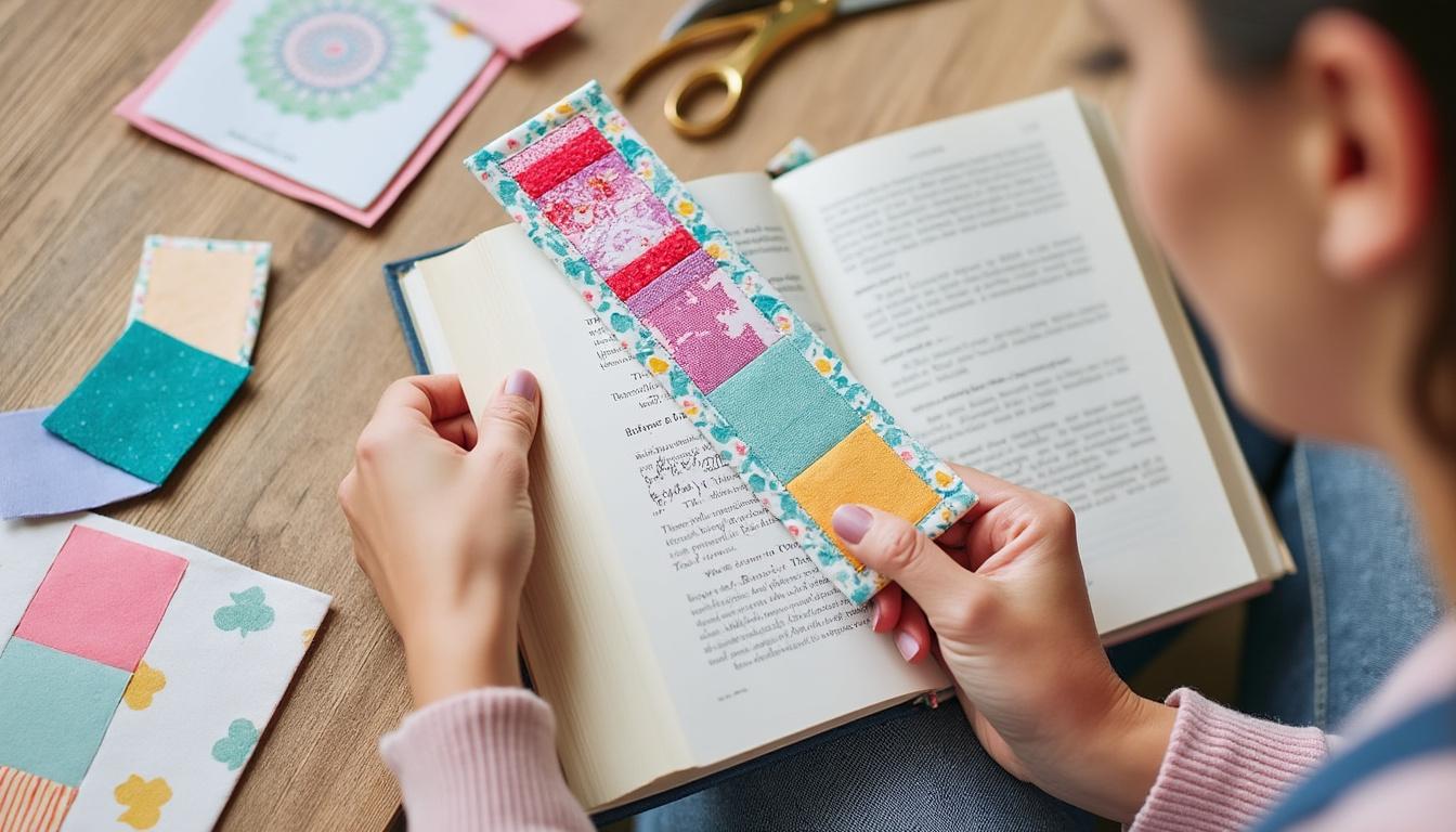 découvrez comment fabriquer un marque-page en patchwork facilement grâce à notre guide étape par étape, idéal pour les amateurs de couture et de diy.