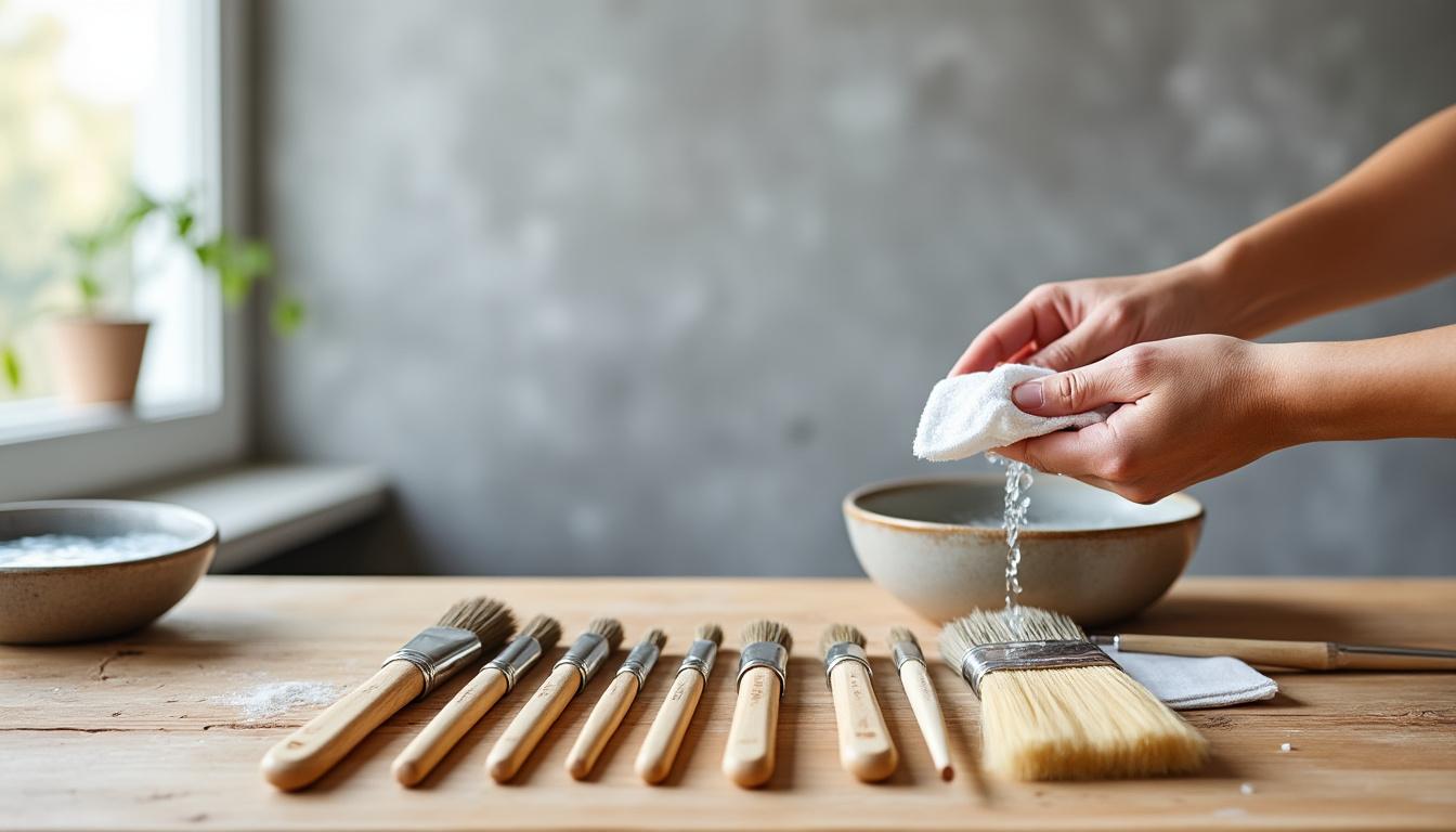 découvrez nos conseils pratiques pour entretenir vos pinceaux de peinture textile et prolonger leur durée de vie efficacement.