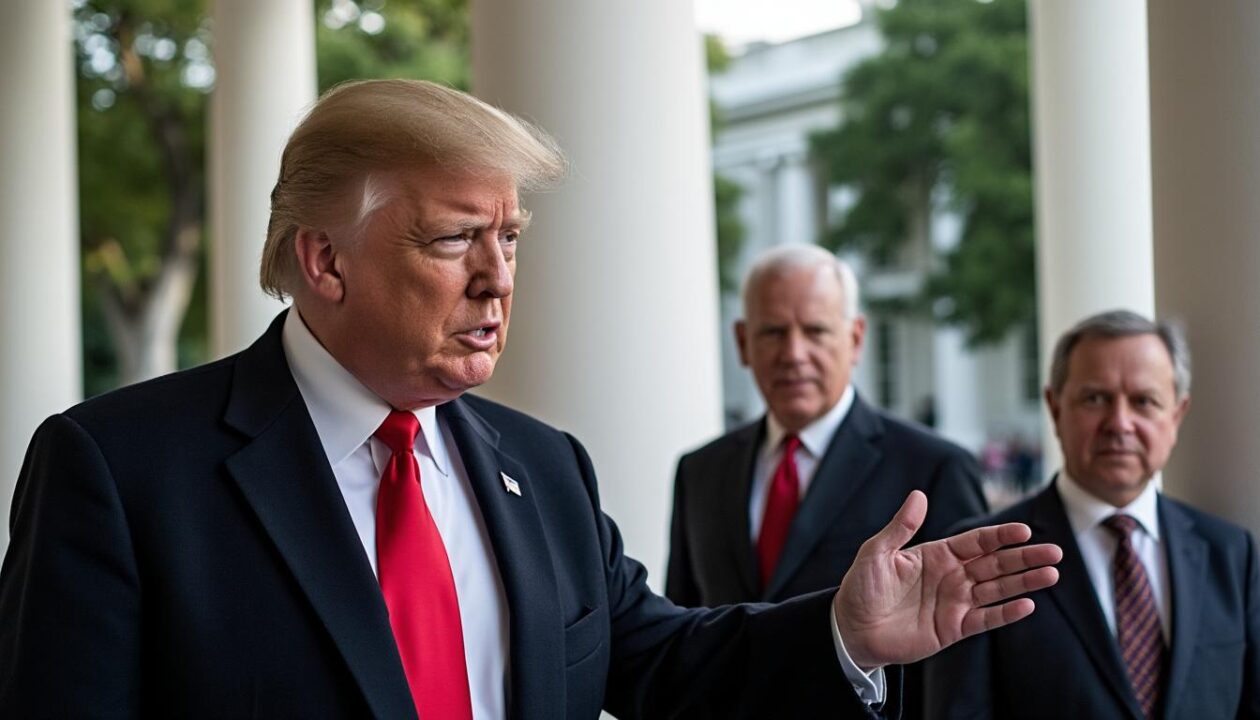 donald trump propose de modifier les colonnes historiques de la maison blanche, suscitant la controverse parmi les architectes qui défendent le patrimoine architectural.