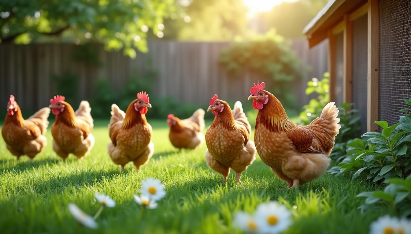 découvrez l'astuce simple pour garder vos poules épanouies et en pleine forme avec truc mania. conseils faciles et efficaces pour un poulailler réussi.