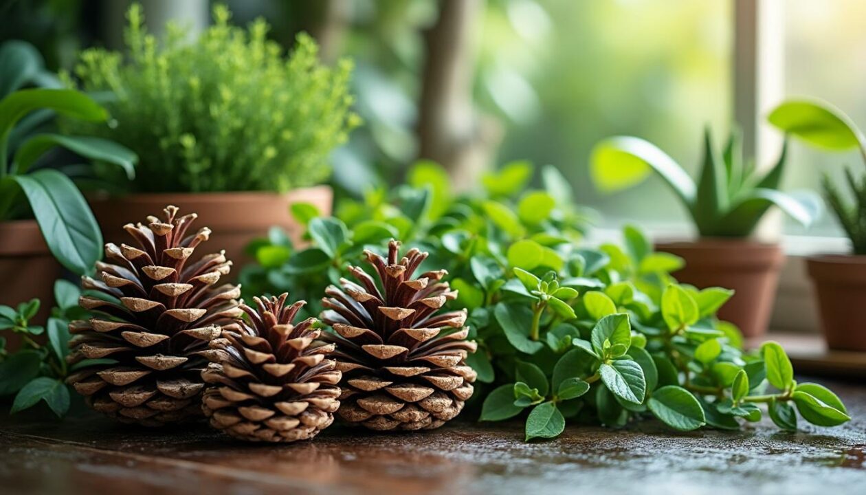 découvrez comment recycler vos pommes de pin en arrosoirs naturels pratiques et écologiques pour vos plantes. une astuce simple pour un jardinage durable et sans gaspillage !