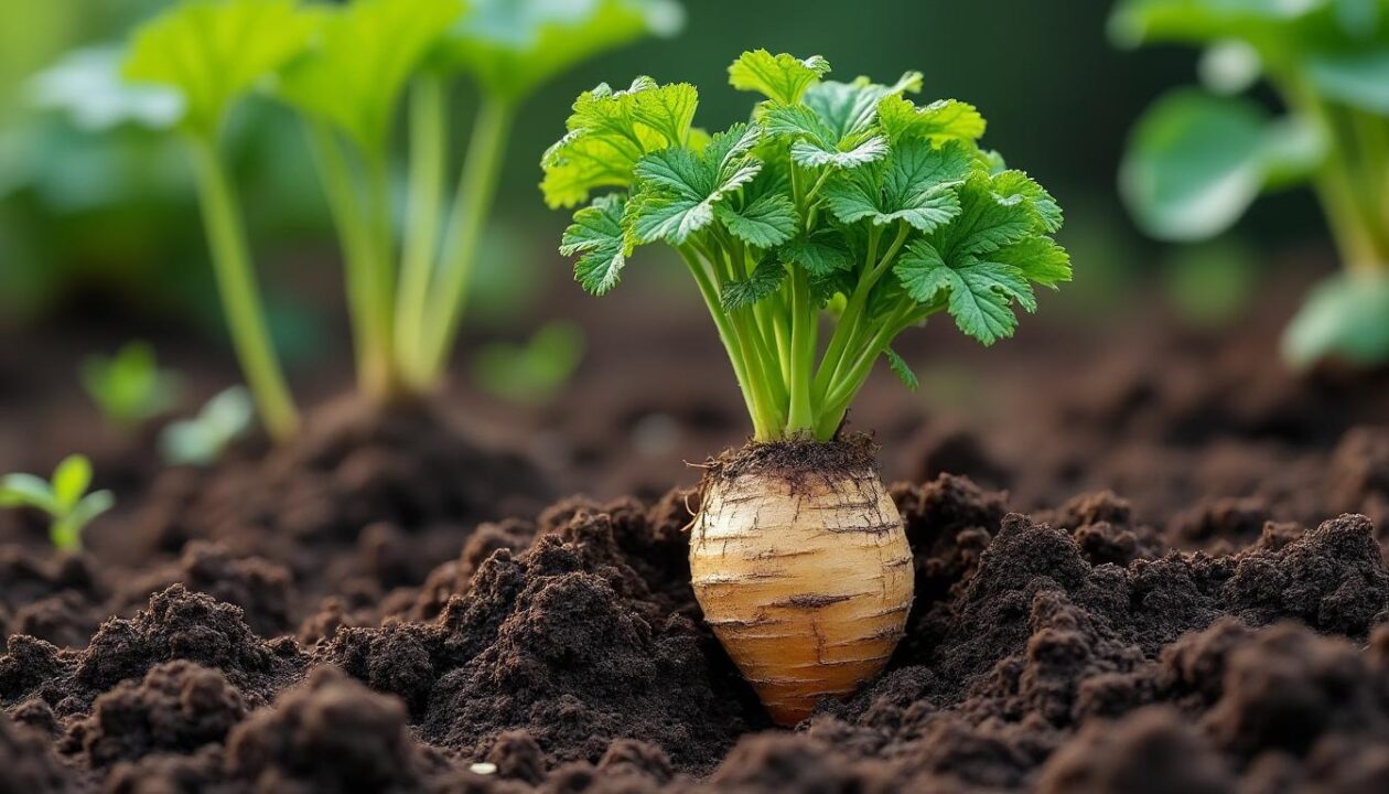 découvrez cette racine ancestrale à planter en mars qui pousse presque sans effort et mettez fin à l'arrosage régulier. une solution naturelle et durable pour votre jardin.